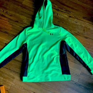 Youth large lime green hoodie